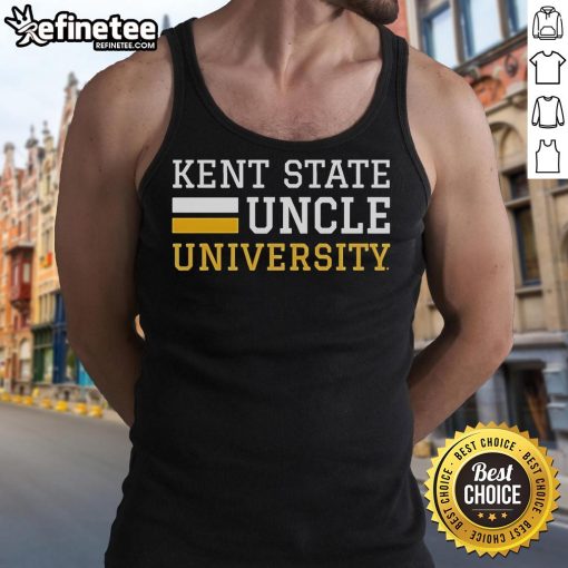 Official Kent State Uncle University tank top featuring a stylish design, perfect for fans and alumni of Kent State University.