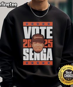 Official Kodai Senga 2025 Vote Sweatshirt featuring a stylish design, perfect for baseball fans and supporters.
