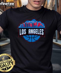 Official LA Clippers Basketball City Inspired Style 2025 T-Shirt featuring vibrant team colors and logo.