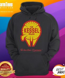 Official Less Than 12 Parasecs Hoodie featuring a sleek design, perfect for sci-fi fans and casual wear enthusiasts.