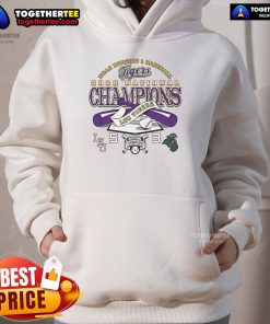 Official LSU vs Coastal Carolina Chanticleers 5-3 NCAA Division 1 Baseball hoodie showcasing team pride and style.
