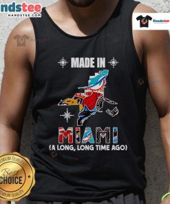 Official Made In Miami A Long Long Time Ago Tank Top featuring vibrant design and comfortable fit for casual wear.