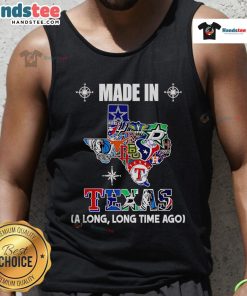 Official Made In Texas A Long Long Time Ago Tank Top showcasing Texas pride with a stylish design and vibrant colors.