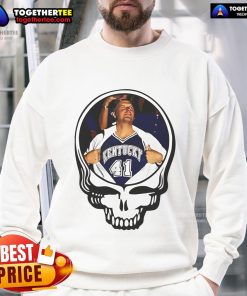 Official Mark Pope Grateful Dead logo sweatshirt featuring vibrant graphics and a comfortable fit for fans.