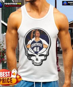 Official Mark Pope Grateful Dead logo tank top featuring vibrant graphics and a classic design for music fans.