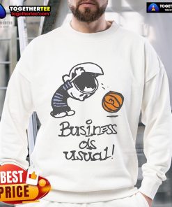 Official Market Studios Business As Usual Sweatshirt in stylish design, perfect for casual wear and everyday comfort.