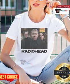 Official McPoyle Head Radio head ladies tee featuring a stylish design perfect for fans of the McPoyle family.