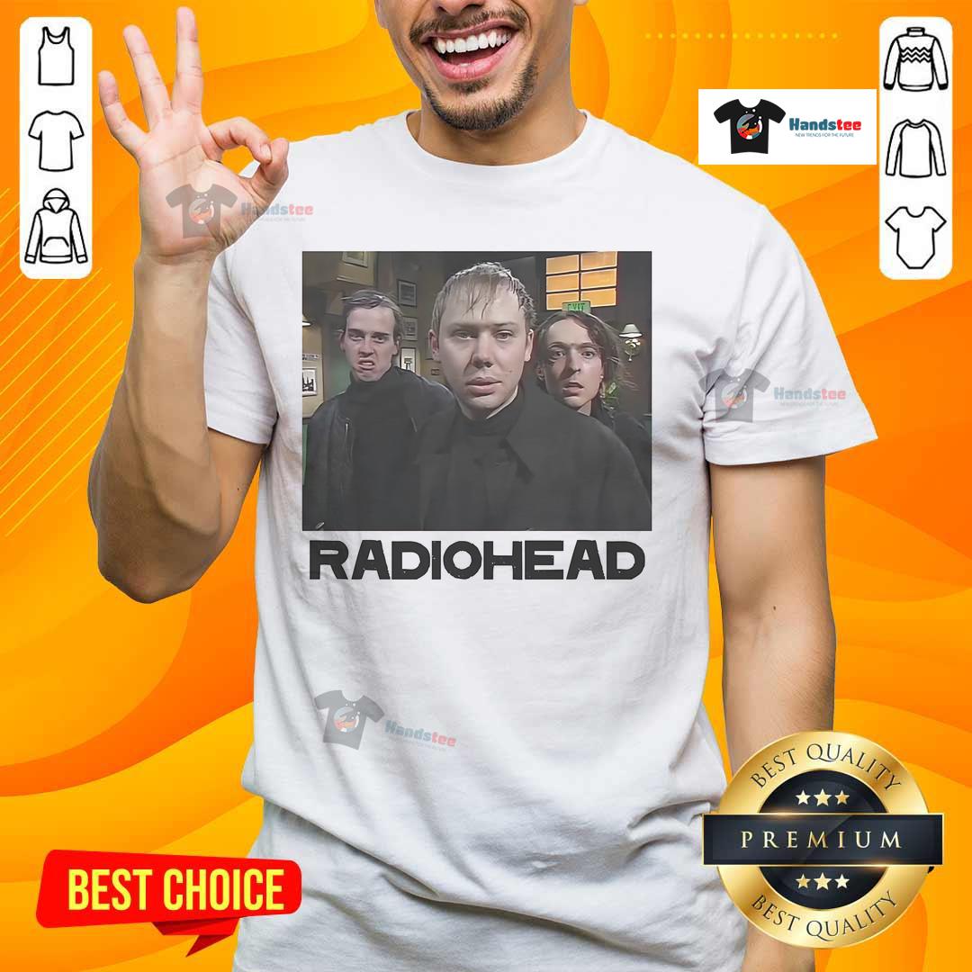 Official Mcpoyle Head Radio Head T Shirt Official McPoyle-Head Radio Head T-Shirt featuring unique design and vibrant colors for fans of the iconic band.