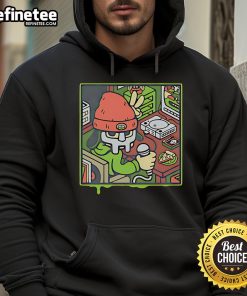 Official MF Doom Parappa The Rapper hoodie featuring vibrant graphics and a stylish design for fans and collectors.