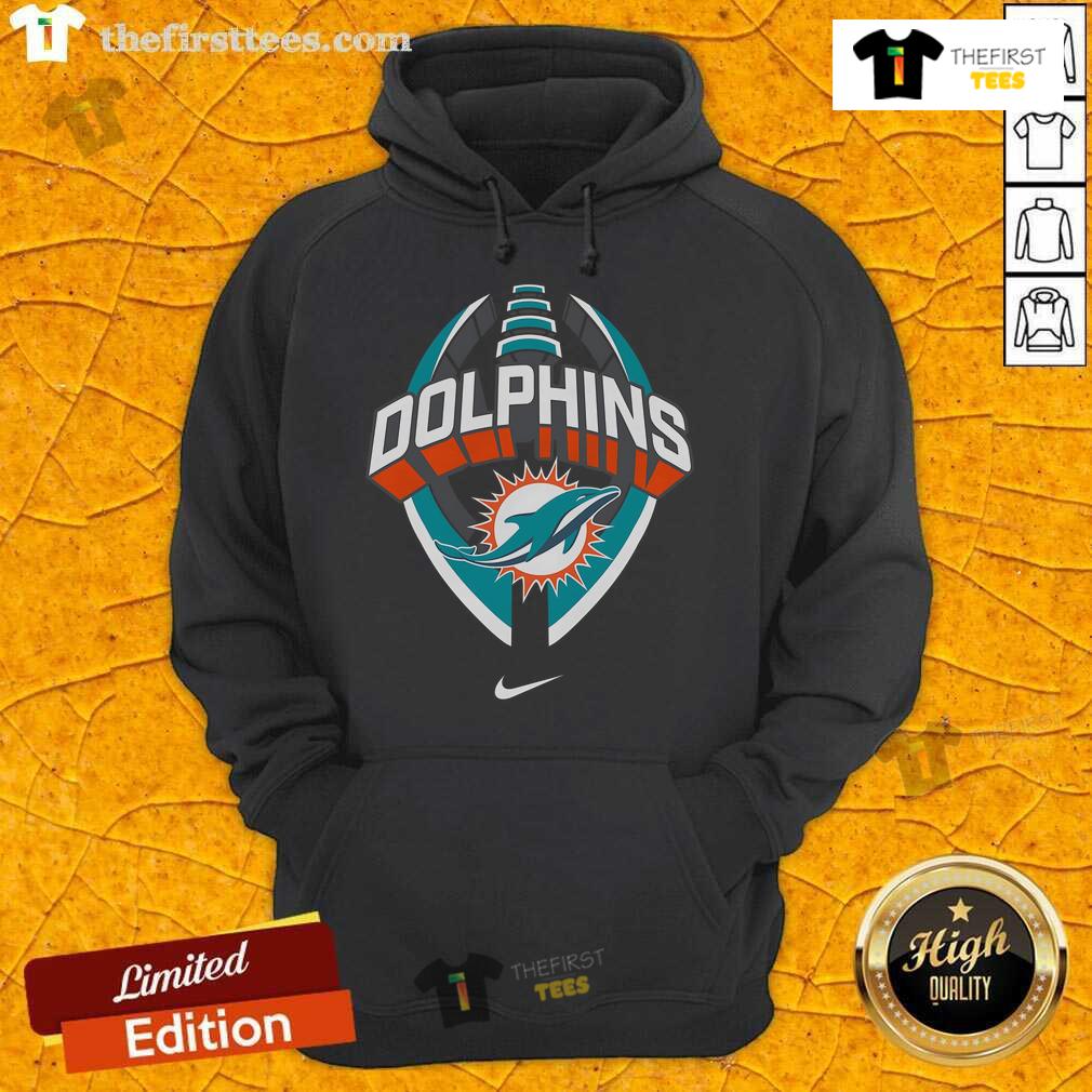 Official Miami Dolphins Nike Icon Legend Hoodie Official Miami Dolphins Nike Icon Legend Hoodie in teal with logo, perfect for fans and game day attire.