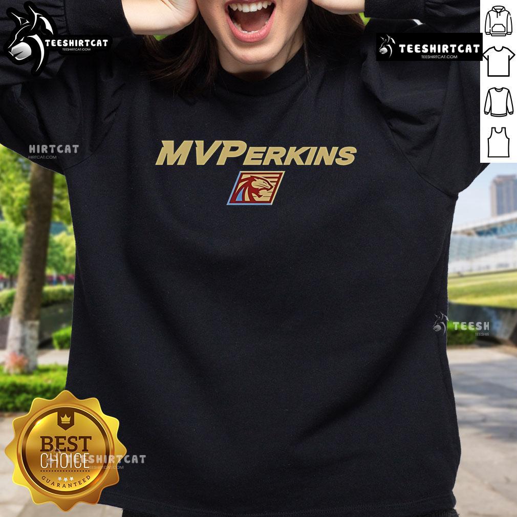 Official Michigan Panthers Mvperkins Sweatshirt Official Michigan Panthers MV Perkins Sweatshirt featuring team colors and logo, perfect for fans and game day wear.
