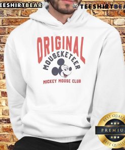 Alt Text: Official Mickey Mouse Original Mousekeeter Hoodie featuring classic Mickey design, perfect for fans of Disney apparel.