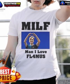Official Milf Man I Love Fl4Mus T-Shirt featuring a stylish design, perfect for fans of the Milf Man brand.
