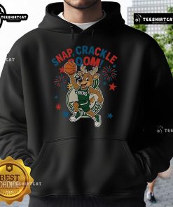 Official Milwaukee Bucks Snap Crackle Boom hoodie for Independence Day, showcasing team spirit and championship pride.
