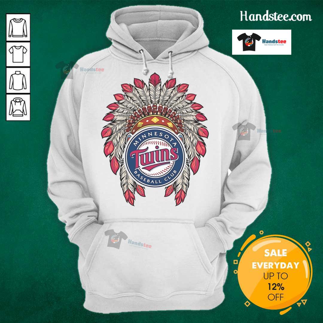 Official Minnesota Twins Native American Logo Hoodie Official Minnesota Twins Native American logo hoodie featuring vibrant colors and unique design for fans.