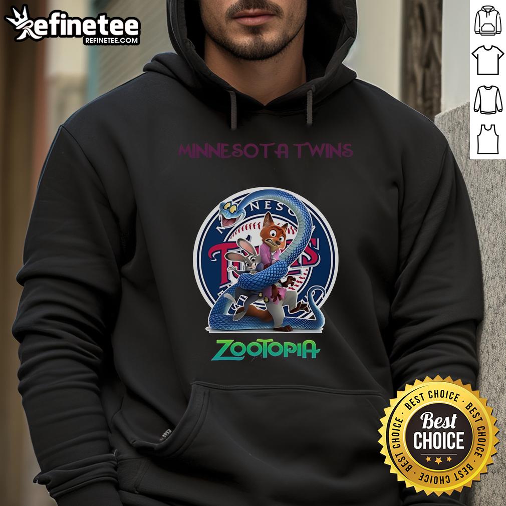 Official Minnesota Twins Zootopia 2 Hoodie Official Minnesota Twins Zootopia 2 Hoodie featuring vibrant graphics and team colors, perfect for fans and collectors.