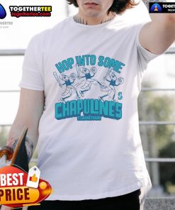 Alt Text: Official MLB x Flavortown Seattle Mariners Hop Into Some Chapulines T-Shirt featuring vibrant graphics and team logo.