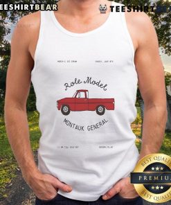 Official Montauk General tank top from Brooklyn, NY, featuring vibrant summer design, June 08, 2025 collection.