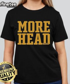 Official Morehead State Ladies Tee in vibrant blue, featuring the school logo and comfortable fit for fans and students.