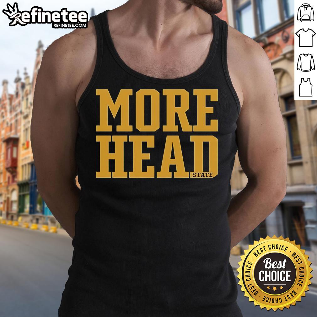 Official More Head State Tank Top Alt Text: Official Morehead State tank top featuring the university logo and vibrant colors, perfect for fans and casual wear.