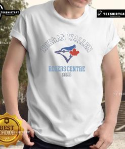 Official Morgan Wallen Concert 2025 t-shirt featuring bold graphics and tour details from the Rogers Centre event.