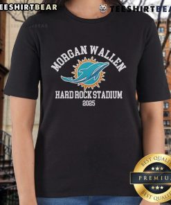 Official Morgan Wallen Miami Hard Rock Stadium 2025 Ladies Tee featuring stylish design and vibrant colors.