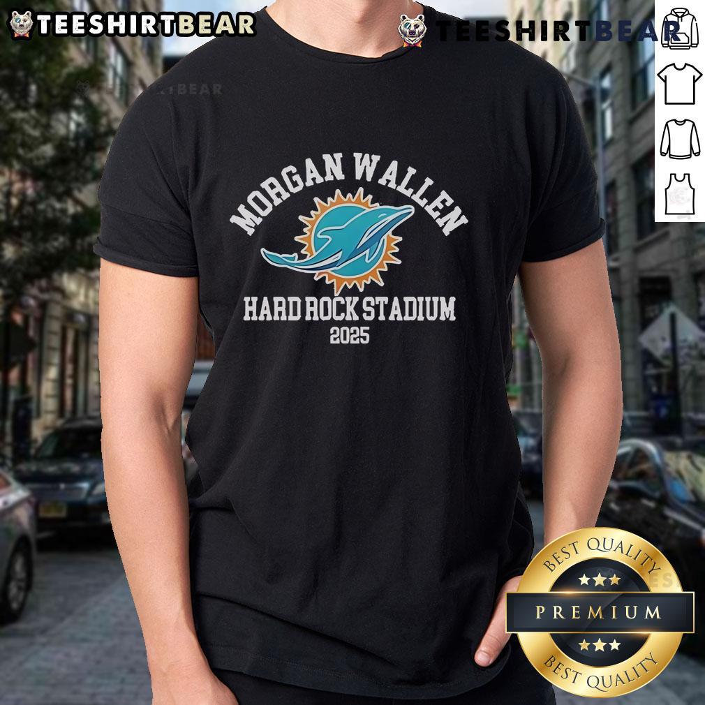 Official Morgan Wallen Miami Hard Rock Stadium 2025 T Shirt Alt Text: Official Morgan Wallen Miami Hard Rock Stadium 2025 T-Shirt featuring vibrant design and concert details.