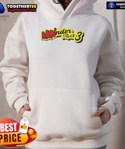 Alt Text: Official Munder Struck 3 Hoodie in black with stylish design, perfect for casual wear and trendy outfits.