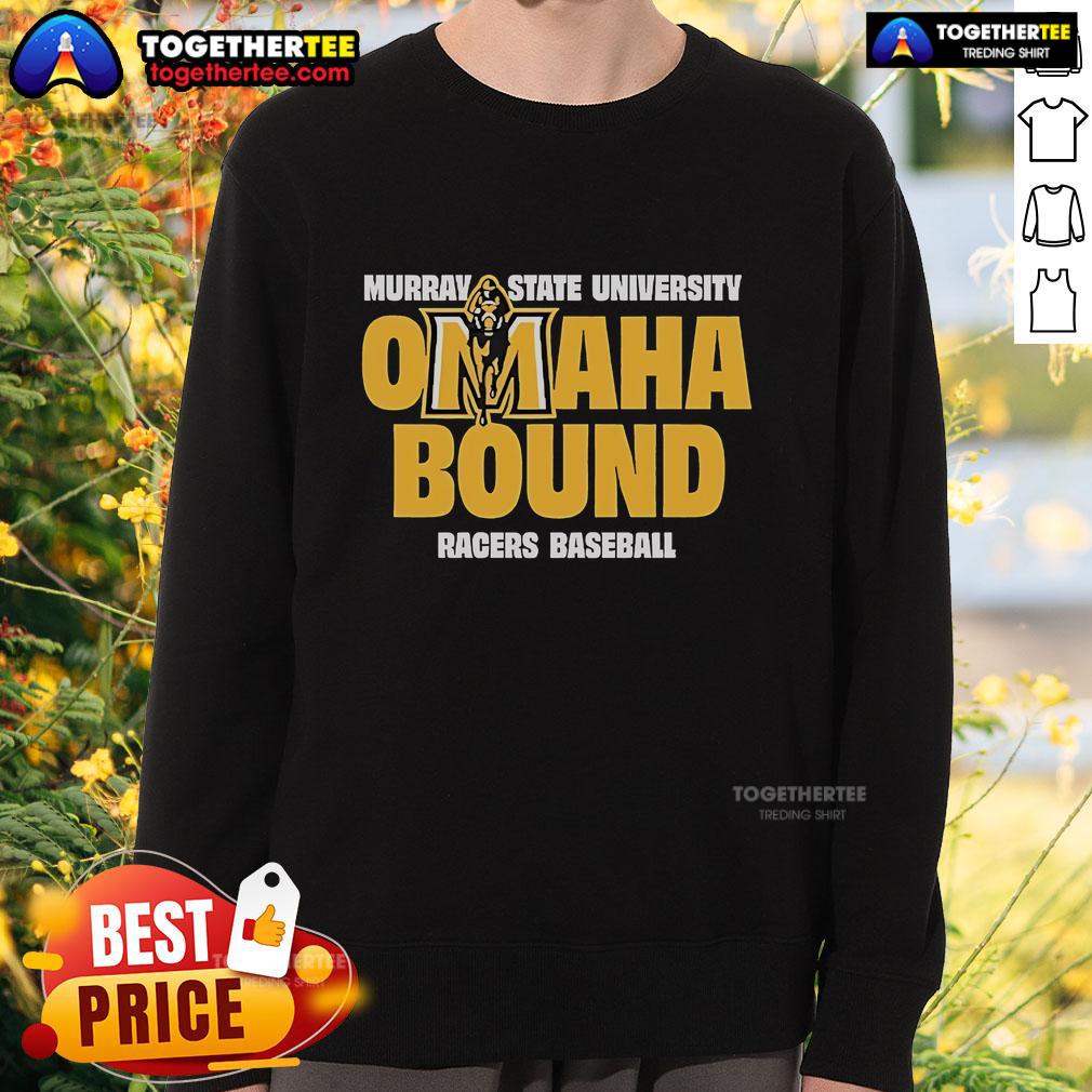 Official Murray State Omaha Bound Sweatshirt Official Murray State Omaha Bound Sweatshirt in navy blue, featuring the university logo and cozy design for fans.