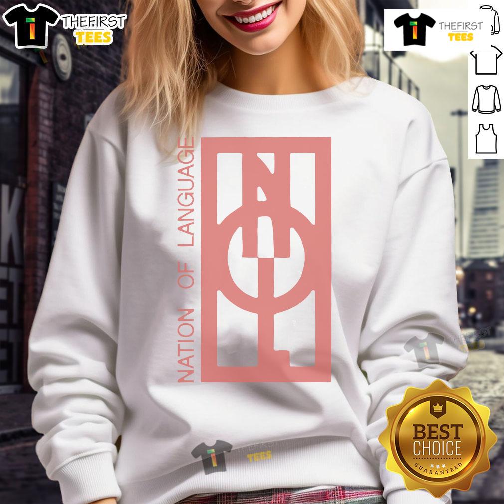 Official Nation Of Language Dance Called Memory Logo Sweatshirt Official Nation of Language dance called Memory logo sweatshirt featuring vibrant design for music fans and apparel enthusiasts.