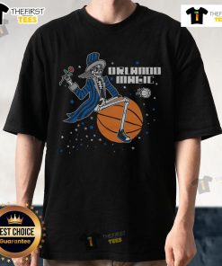 Alt Text: Official NBA x Grateful Dead x Magic T-Shirt featuring vibrant graphics and unique design for fans and collectors.