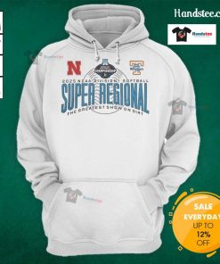 Alt Text: Official Nebraska Cornhuskers vs Tennessee Volunteers 2025 NCAA Baseball Super Regional hoodie, showcasing team pride.