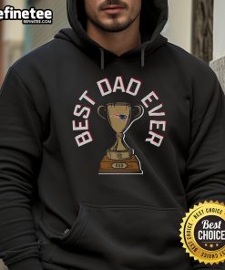 Official New England Patriots Best Dad Ever Trophy Hoodie for ultimate fan appreciation and stylish comfort.