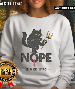 Men's sweatshirt featuring 'No Kings In America, We The People' political design, perfect for activism and casual wear.