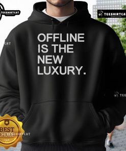Official Offline Is The New Luxury Hoodie in soft fabric, featuring a stylish design perfect for casual wear.