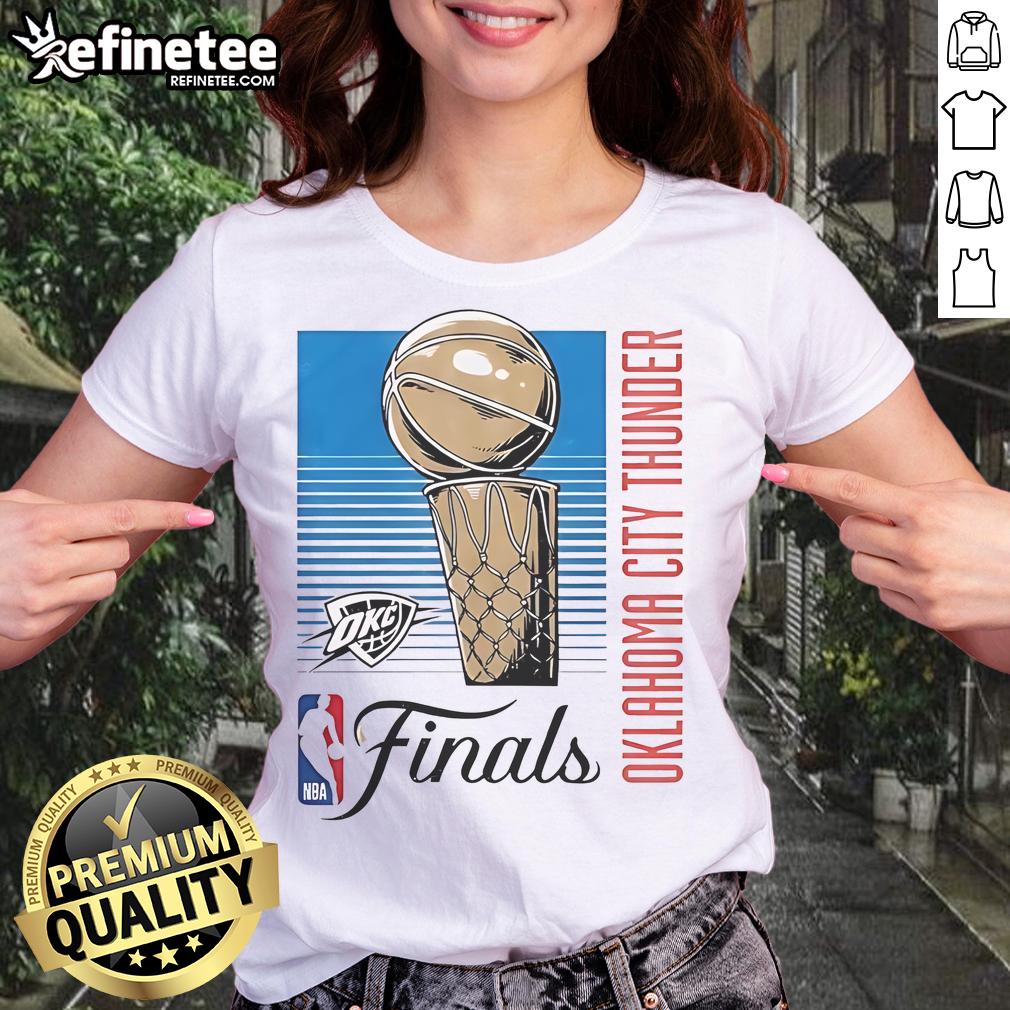 Official Okc Thunder Finals Retro Lines 2025 Ladies Tee OKC Thunder Finals Retro Lines 2025 Ladies Tee featuring vibrant colors and stylish design for passionate fans.
