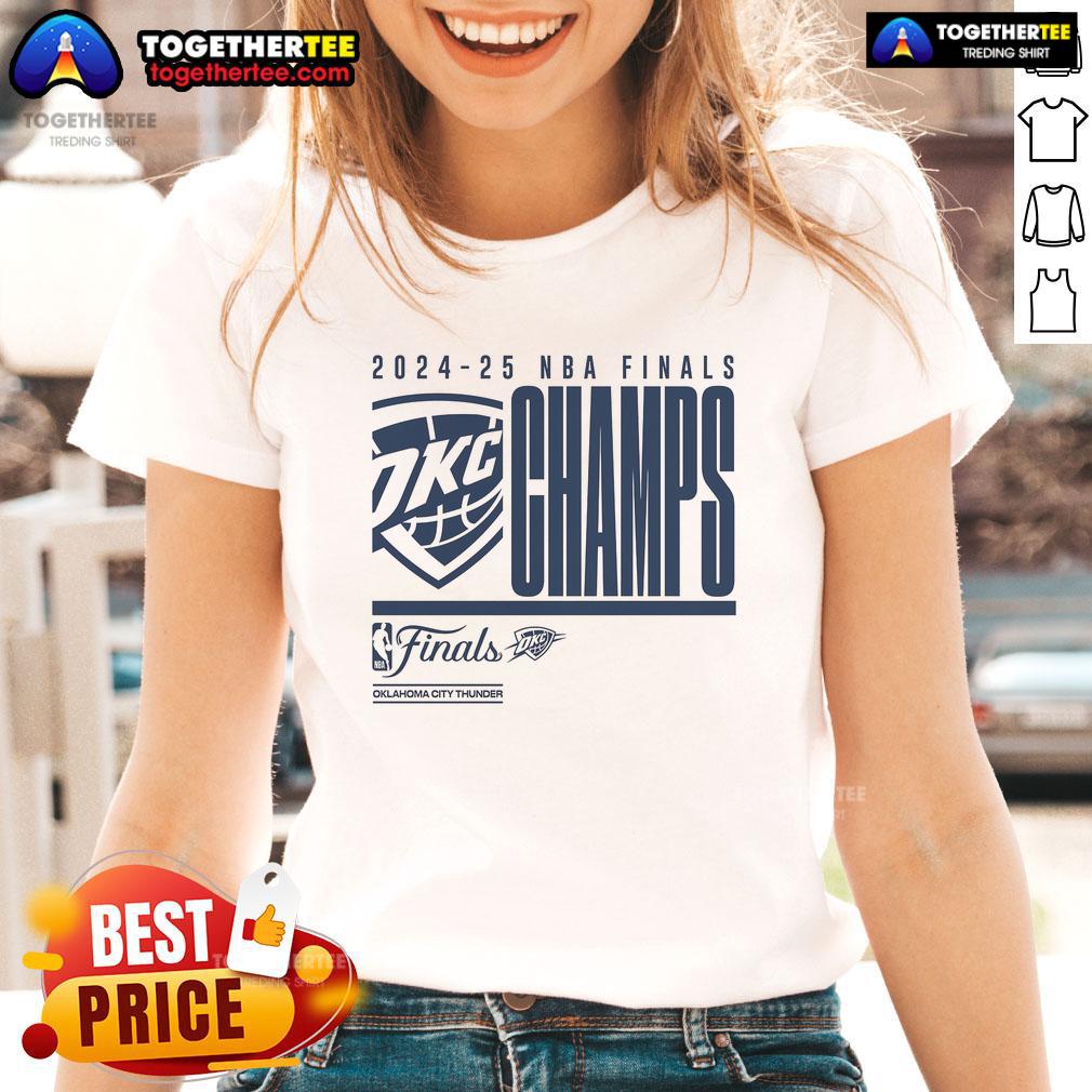 Official Oklahoma City Thunder 2025 NBA Finals Champion Playoffs Defensive Foul Ladies-Tee Official Oklahoma City Thunder 2025 NBA Finals Champion playoffs ladies tee featuring a bold defensive foul graphic.