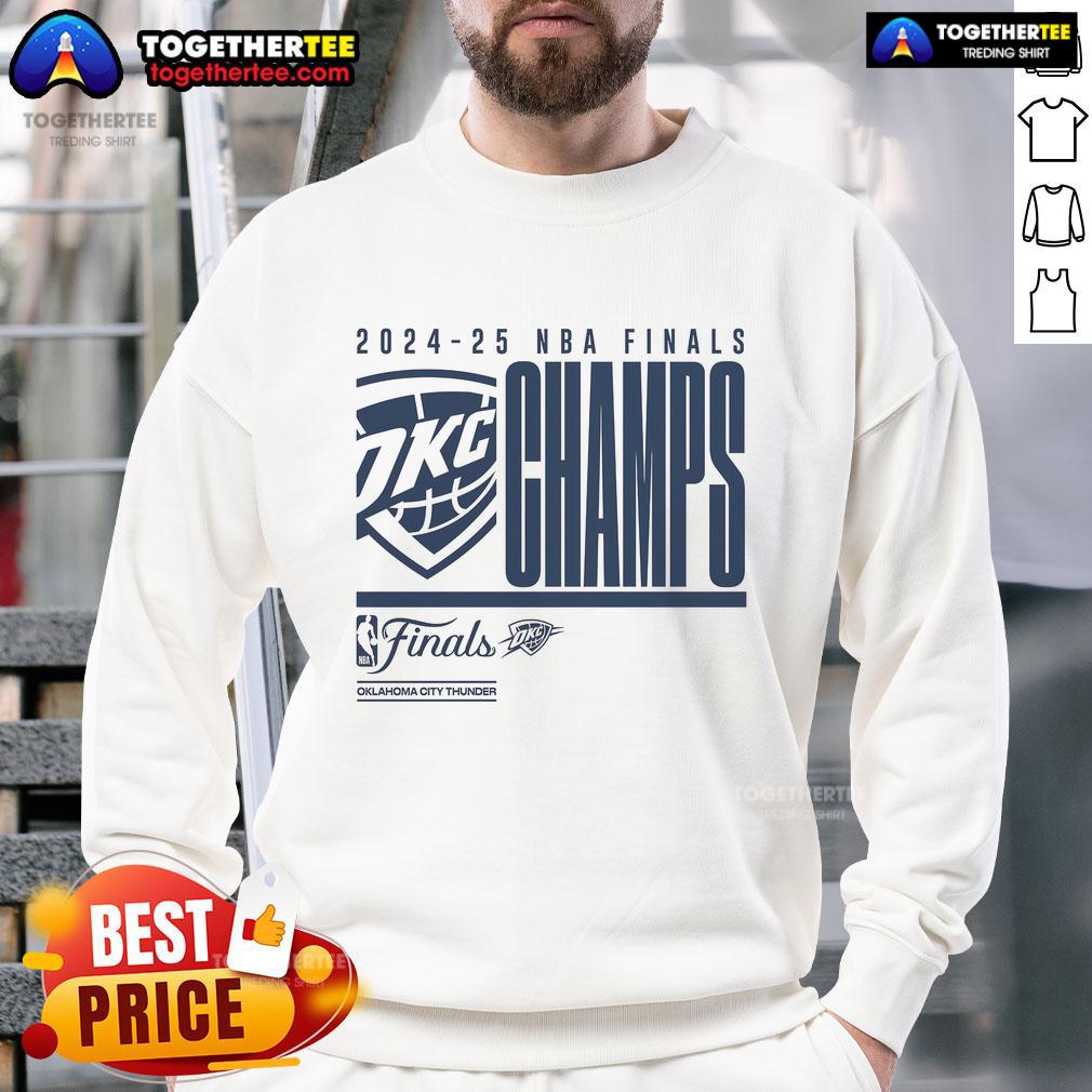 Official Oklahoma City Thunder 2025 NBA Finals Champion Playoffs Defensive Foul Sweatshirt Official Oklahoma City Thunder 2025 NBA Finals Champion sweatshirt featuring playoffs and defensive foul graphics.