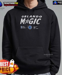 Official Orlando Magic National Basketball Association hoodie featuring team logo and stylish design for fans.