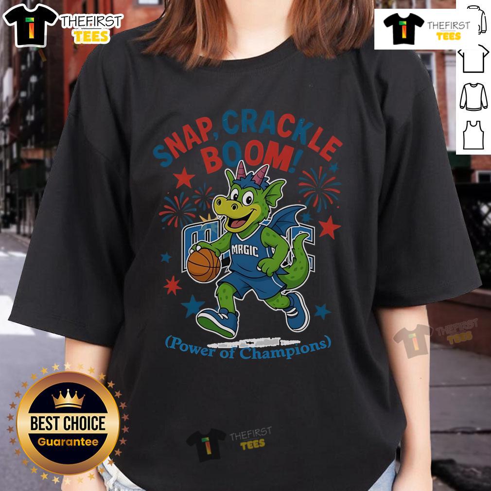 Official Orlando Magic Snap Crackle Boom Power Of Champions Indepencence Day Ladies-Tee Official Orlando Magic Snap Crackle Boom Independence Day Ladies Tee showcasing team spirit and festive design.