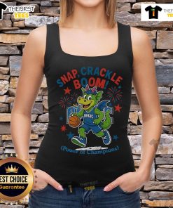 Official Orlando Magic Snap Crackle Boom Independence Day tank top featuring vibrant team colors and champion graphics.