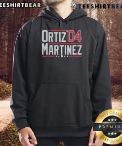 Official Ortiz Martinez 04 Hoodie featuring bold graphics and a comfortable fit, perfect for fans and casual wear.