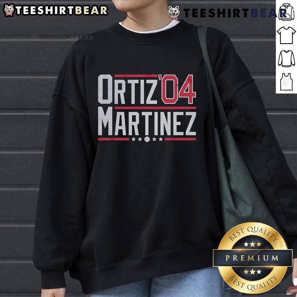 Official Ortiz Martinez '04 Sweatshirt Official Ortiz Martinez 04 Sweatshirt featuring a stylish design and vibrant colors, perfect for fans and casual wear.