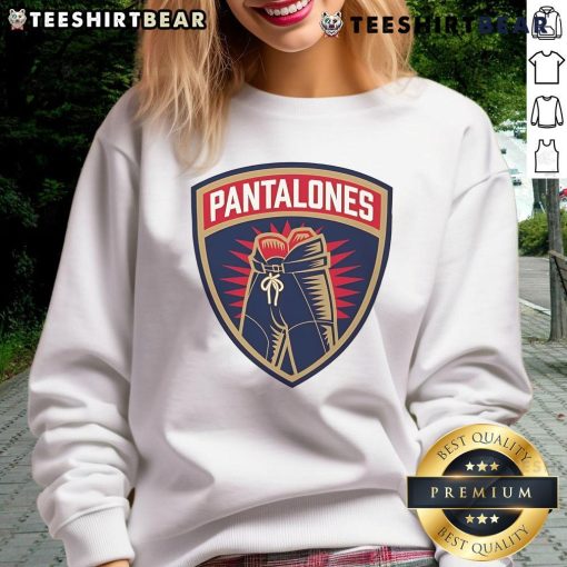Official Florida Panthers sweatshirt featuring team logo and colors, perfect for fans and game-day wear.