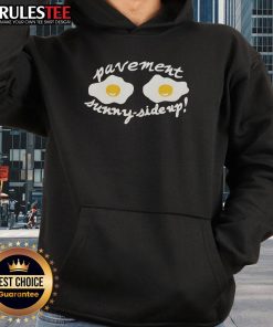 Official Pavement Sunny Side Up Hoodie featuring vibrant graphic design and comfortable fit, perfect for casual wear.