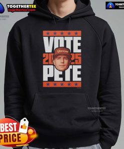 Alt Text: Official Pete Alonso 2025 Vote Hoodie featuring team colors and logo, perfect for fans supporting the star player.