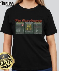 Official Pete Crow-Armstrong Milwaukee vs. Chicago ladies tee showcasing vibrant team colors and stylish design.