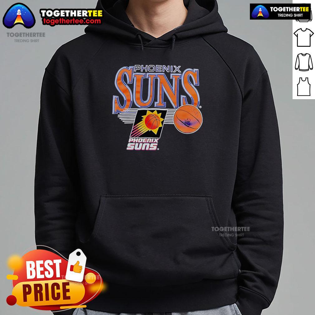 Official Phoenix Suns Logo Vintage Hoodie Vintage hoodie featuring the official Phoenix Suns logo, perfect for fans of the NBA team.