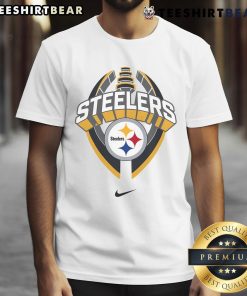 Official Pittsburgh Steelers Nike Icon Legend T-Shirt featuring team logo, perfect for fans and game day apparel.