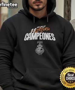 Alt Text: Official Playera Club Toluca Campeon hoodie featuring historic design celebrating the team's 11 championship victories.